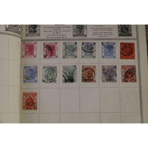 271 - Stamp collection in one album, well populated and having many earlier issues, GB Vic 1d penny black ... 