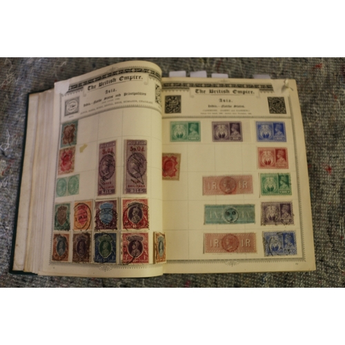 271 - Stamp collection in one album, well populated and having many earlier issues, GB Vic 1d penny black ... 