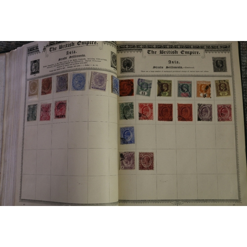 271 - Stamp collection in one album, well populated and having many earlier issues, GB Vic 1d penny black ... 