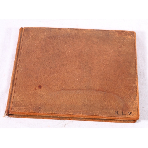 387 - Autograph book compiled by Lt Col Herbert Warden CBE DSO who was second in command of McCrae's Batta... 