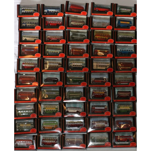 52 - Fifty Gilbow Exclusive First Editions EFE 1/76 scale diecast buses and coaches vehicles models, each... 