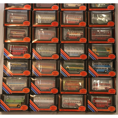 53 - Forty-one Gilbow Exclusive First Editions EFE 1/76 scale diecast buses and coaches vehicles models w... 