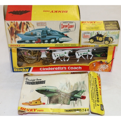 85 - Four Dinky Toys including 101 