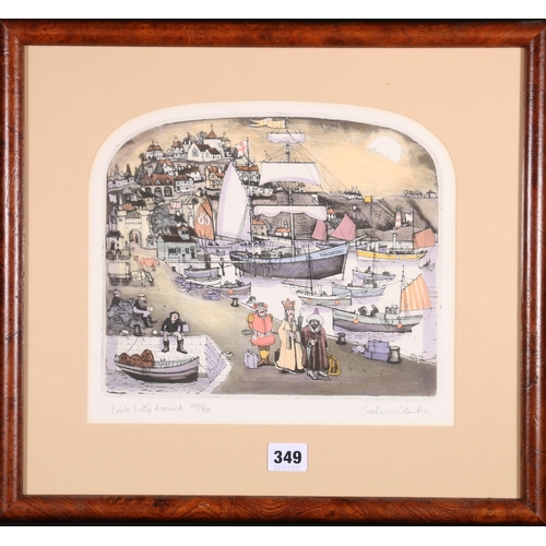 349 - GRAHAM CLARKE (b1941) *ARR* Look Wot's Arrived Pencil signed limited edition print number 380 of 400... 