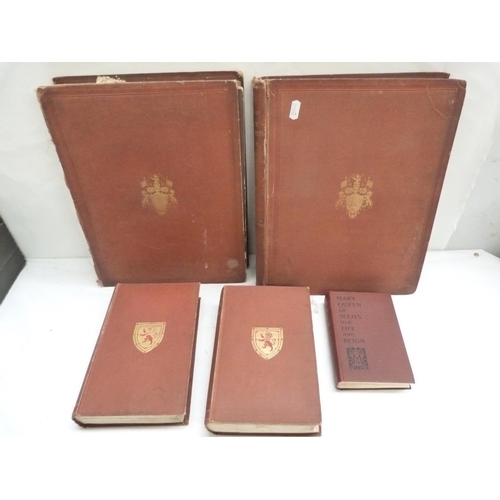 259 - DE FLANDRE C.  History of Mary Stuart, Queen of Scots. 2 vols. Large paper copy no. 16. Port. fronti... 