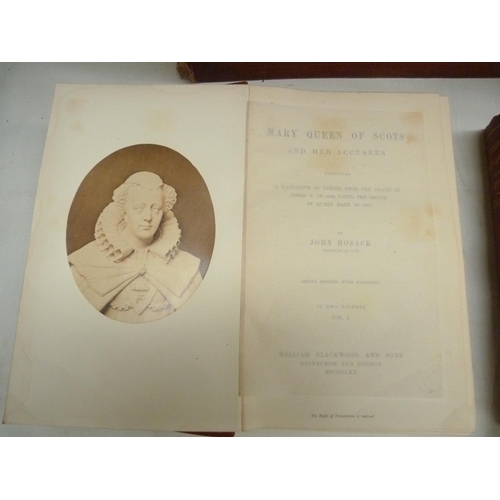 259 - DE FLANDRE C.  History of Mary Stuart, Queen of Scots. 2 vols. Large paper copy no. 16. Port. fronti... 