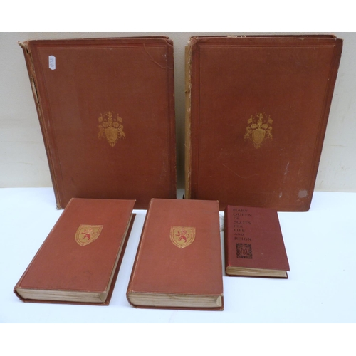 259 - DE FLANDRE C.  History of Mary Stuart, Queen of Scots. 2 vols. Large paper copy no. 16. Port. fronti... 