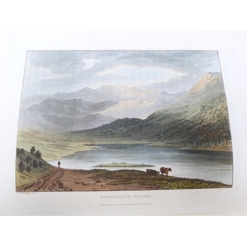 102 - FIELDING T. H. & WALTON J.  A Picturesque Tour of the English Lakes. 48 hand col aquatint plates... 