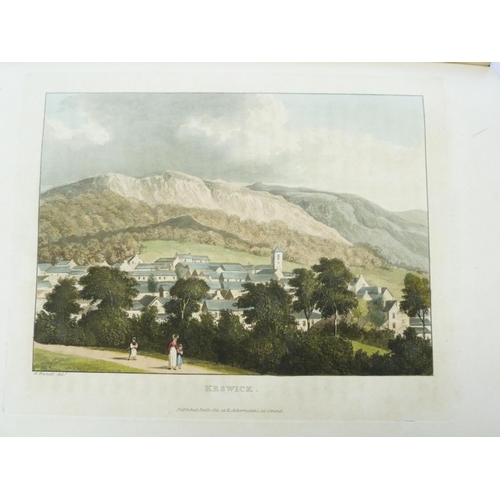 102 - FIELDING T. H. & WALTON J.  A Picturesque Tour of the English Lakes. 48 hand col aquatint plates... 