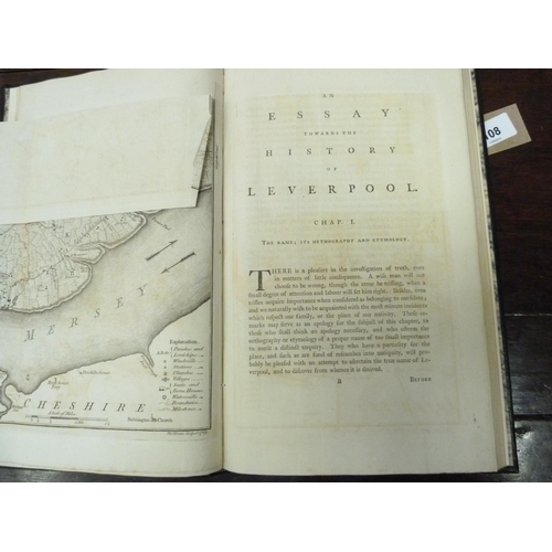 108 - ENFIELD WILLIAM.  An Essay Towards the History of Leverpool (sic) Drawn Up from Papers Lef... 