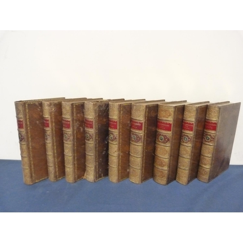 146 - SHAKESPEARE WILLIAM.  The Works, ed. by Alexander Dyce. 9 vols. Tree calf, gilt backs. 186... 