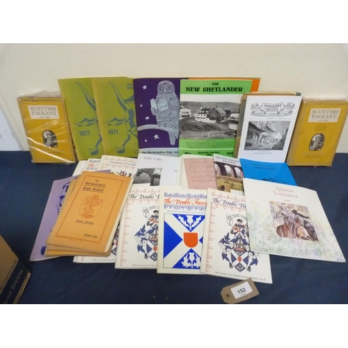 152 - Scotland.  A carton of mainly softback publications.