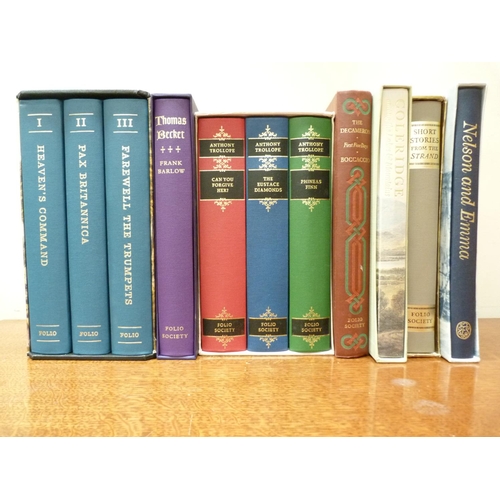 158 - FOLIO SOCIETY.  A carton of various vols., mainly in slip cases.