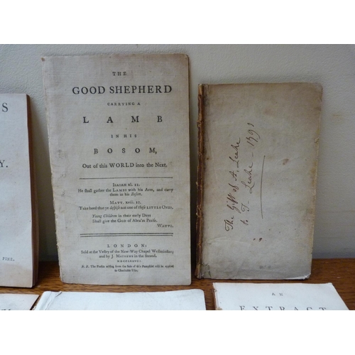 161 - JOHN WESLEY & HIS CIRCLE.  An Extract of Letters by Mrs L., Bristol, 1773; Letters Wrote by Jane... 