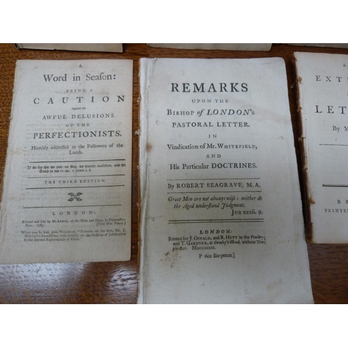 161 - JOHN WESLEY & HIS CIRCLE.  An Extract of Letters by Mrs L., Bristol, 1773; Letters Wrote by Jane... 