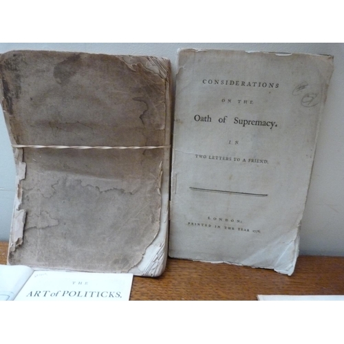 163 - FLETCHER J. (Pubs).  A Letter to the Fellows of a College Concerning their Method of Fining, disboun... 