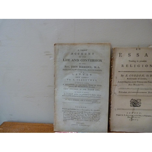 170 - PRIESTLEY JOSEPH.  Letters to the Right Honourable Edmund Burke, disbound, Birmingham, 1791; J. Flet... 