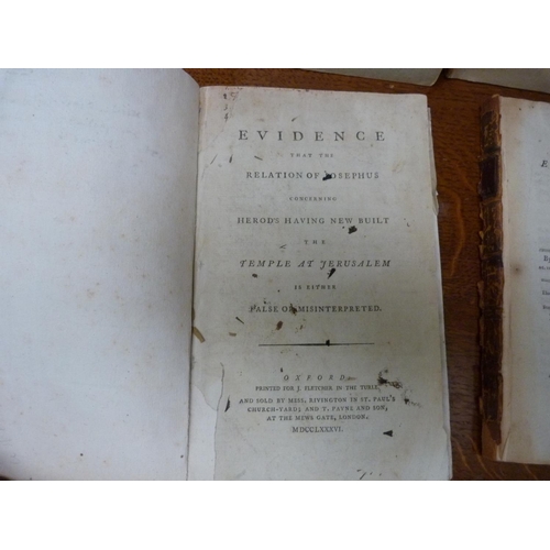 170 - PRIESTLEY JOSEPH.  Letters to the Right Honourable Edmund Burke, disbound, Birmingham, 1791; J. Flet... 