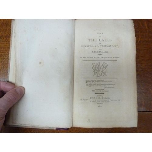 193 - (WEST THOMAS).  A Guide to the Lakes in Cumberland, Westmorland & Lancashire. Rebacked... 