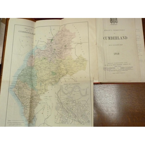 202 - KELLY & CO.  Directories of Cumberland for 1906, 1910 & 1914. Each with fldg. map ... 