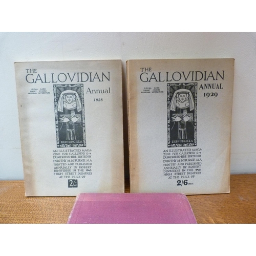 226 - THE GALLOVIDIAN ANNUAL.  Vol. 5 for 1903 & vols. for 1928 & 1929. (3).... 