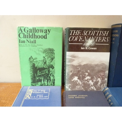 227 - Scotland.  6 various vols. incl. 1st ed. of Ian Niall, A Galloway Childhood, 1967.... 