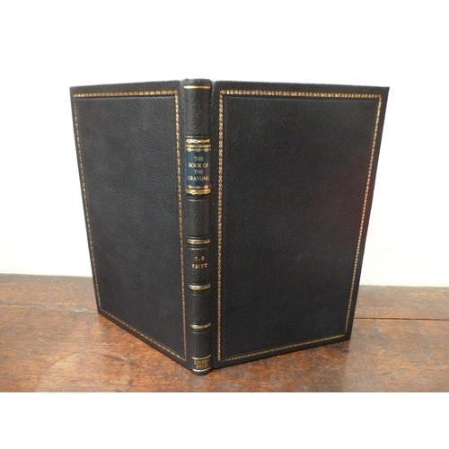 45 - PRITT T. E.  The Book Of The Grayling. Copy G. of 26 ltd. ed. deluxe. Col. plates. Tipped ... 
