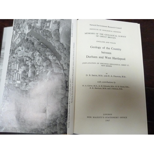 50 - SMITH D. B. & FRANCIS E. A.  Geology of the Country Between Durham & West Hartlepool. Illus.... 