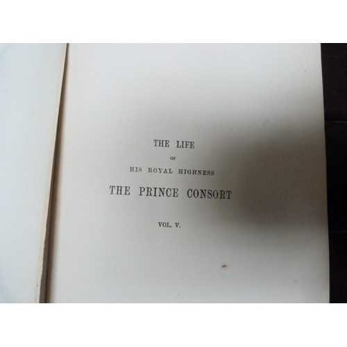 56 - QUEEN VICTORIA, SIGNATURES.  C. Grey, The Early Years of the Prince Consort, worn cond. but signed &... 