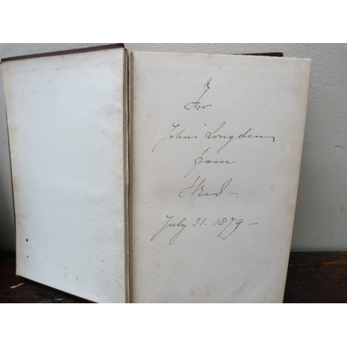 56 - QUEEN VICTORIA, SIGNATURES.  C. Grey, The Early Years of the Prince Consort, worn cond. but signed &... 