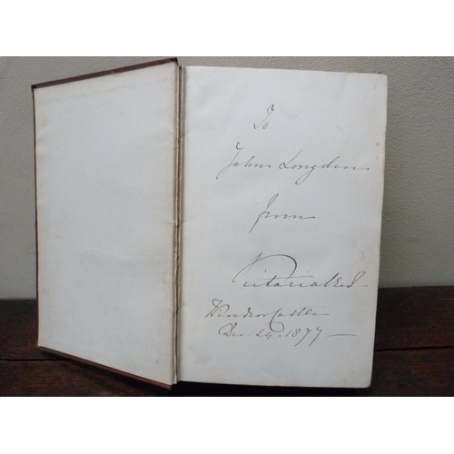 56 - QUEEN VICTORIA, SIGNATURES.  C. Grey, The Early Years of the Prince Consort, worn cond. but signed &... 