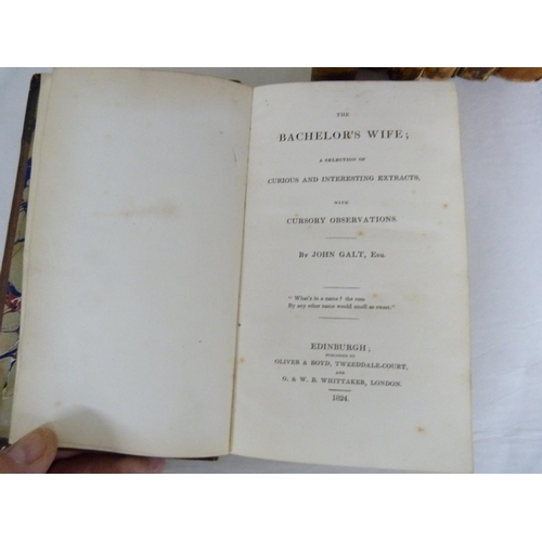 93 - GALT JOHN.  Various 1st editions, mixed cond., some poor. Annals of the Parish, 1821; The Ayrshire L... 