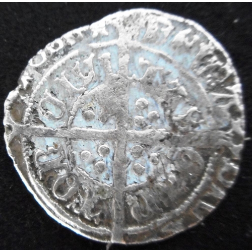 156 - England. Half-groat. Edward IV. 1461-4. mm plain cross.