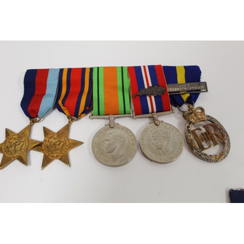 180 - WW II MID group of five. 1939, Burma Stars, War and Defence Medals, Army Emergency Reserve Medal. MI... 