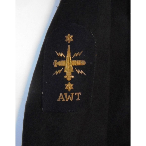 219 - British Navy dress uniform jumper named to 