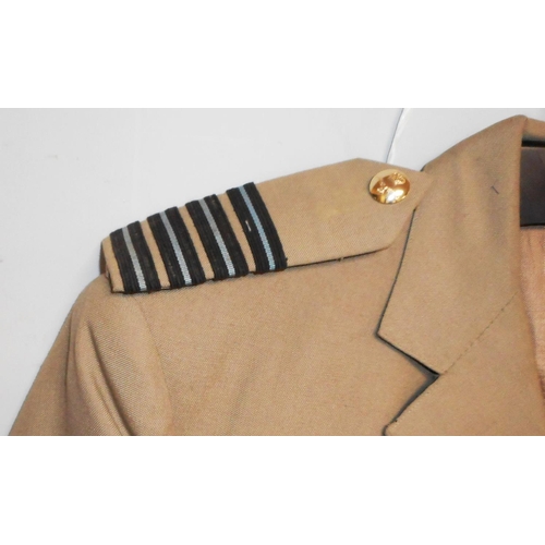 241 - British Royal Air Force dress uniform jacket with Goodwin Varney Tailors label having Staybrite RAF ... 