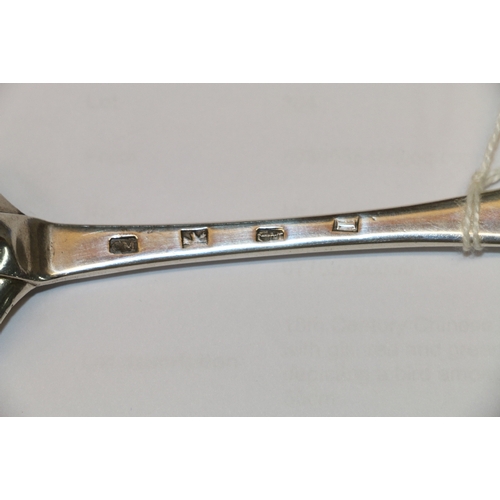 25 - Scottish provincial silver table spoon by Colin Mitchell Canongate circa 1740, CM twice, Stag and le... 