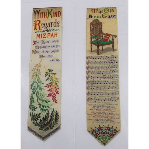 217 - BOOK MARKS.  A very extensive collection of late 19th & 20th cent. book marks in card, leather &... 