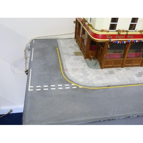 2000 - Dolls house. Impressive hand built street model titled 'The King Street' designed and created by Geo... 