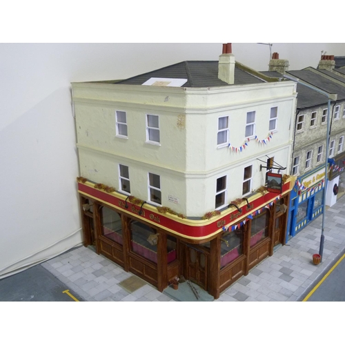 2000 - Dolls house. Impressive hand built street model titled 'The King Street' designed and created by Geo... 