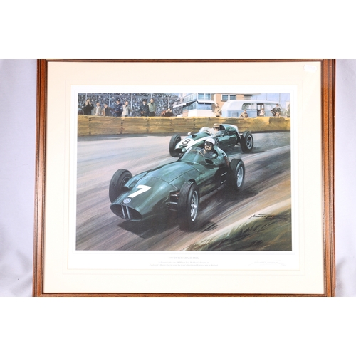 100 - MICHAEL TURNER, a set of seven formula 1 grand prix pencil signed limited edition prints including 1... 