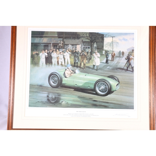 100 - MICHAEL TURNER, a set of seven formula 1 grand prix pencil signed limited edition prints including 1... 