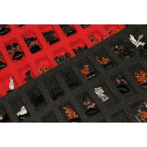 110 - Games Workshop Warhammer loose figures in three briefcases