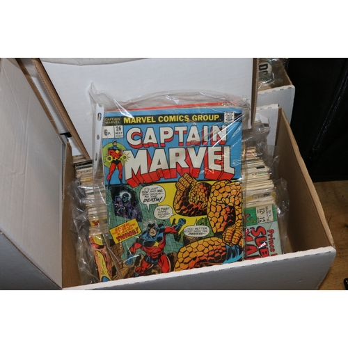 114 - Vintage comics including Victor, The Flash, Fantaastic Four, Spiderman, Hotspur, Phantom, Hulk, Iron... 