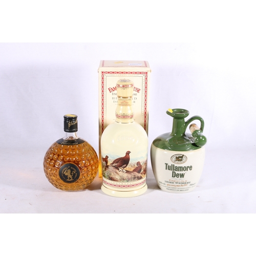 132 - THE FAMOUS GROUSE Highland Decanter blended malt Scotch whisky 70cl 40%vol in Wade decanter boxed, T... 