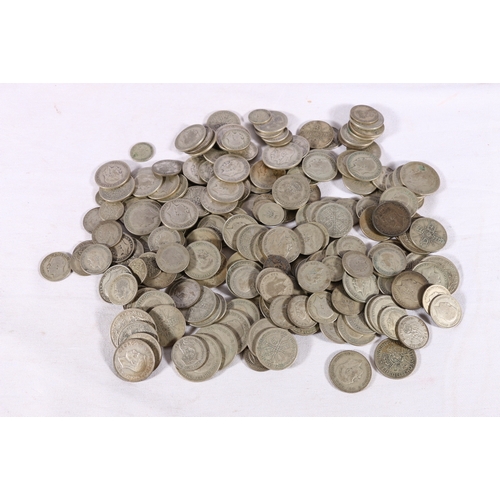 246 - UNITED KINGDOM 500 grade silver (1920-1946) coins including 16 half crowns, 99 florins, 69 shillings... 