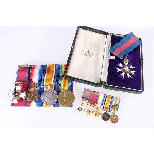 324 - The medals of Lieutenant Colonel William Henry Annesley CMG DSO of the Royal West Kent Regiment, med... 