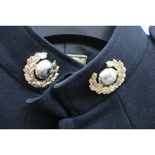 449 - British Royal Navy dress uniform jacket with Edgard and Son Ltd label 