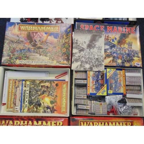 105 - Games Workshop Warhammer boxes including Mighty Empires, Battle Magic, Quest etc., some of the boxes... 