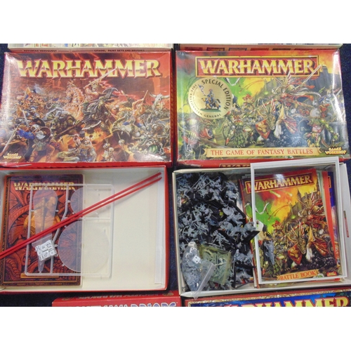 105 - Games Workshop Warhammer boxes including Mighty Empires, Battle Magic, Quest etc., some of the boxes... 